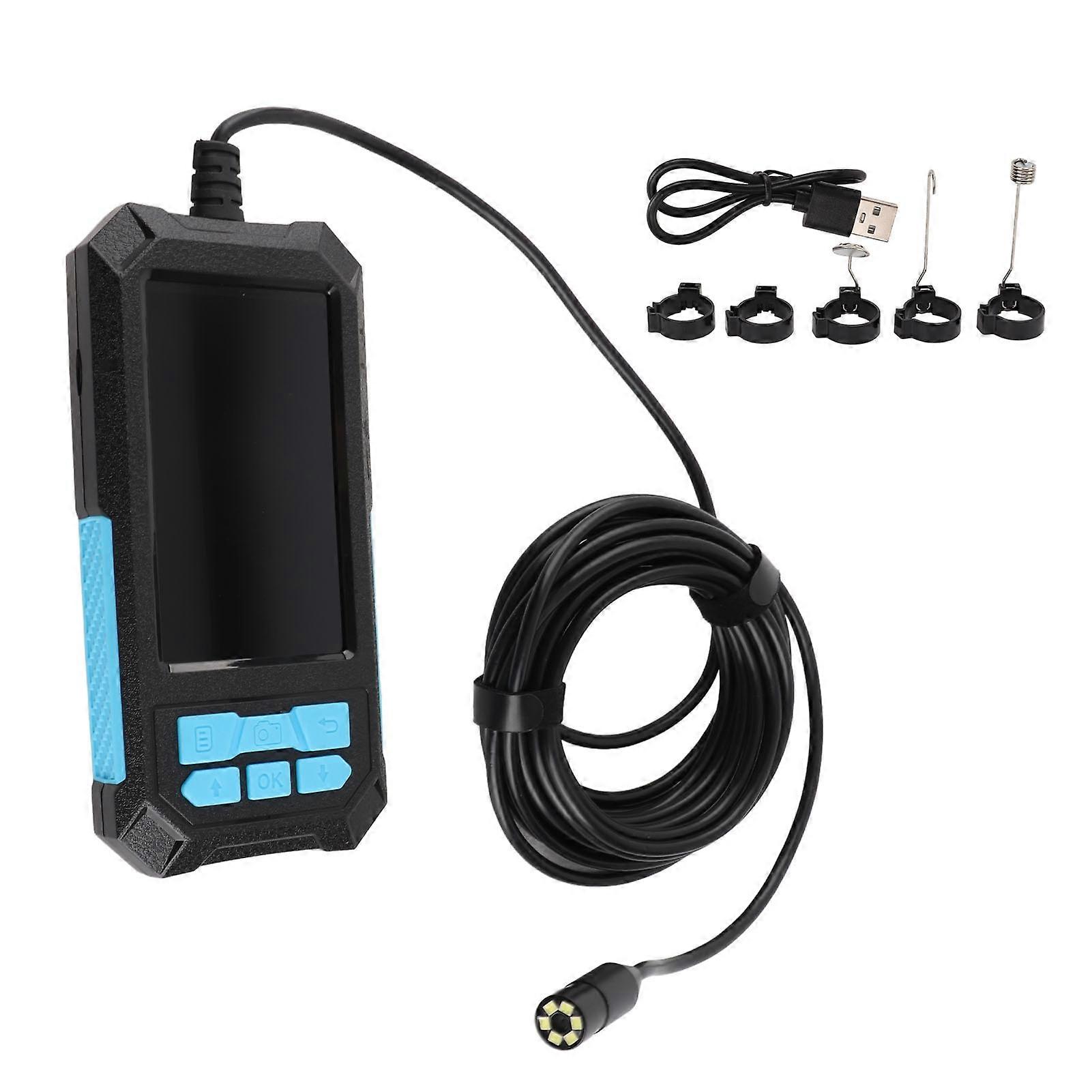 Endoscope Camera High Definition Auto Focus IP68 Proof Video Inspection Camera with 4.5in Screen