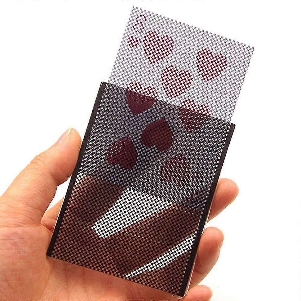 Street Magic Trick Card Disappearance Illusion Change Sleeves for Close-Up Performances and Street Magic