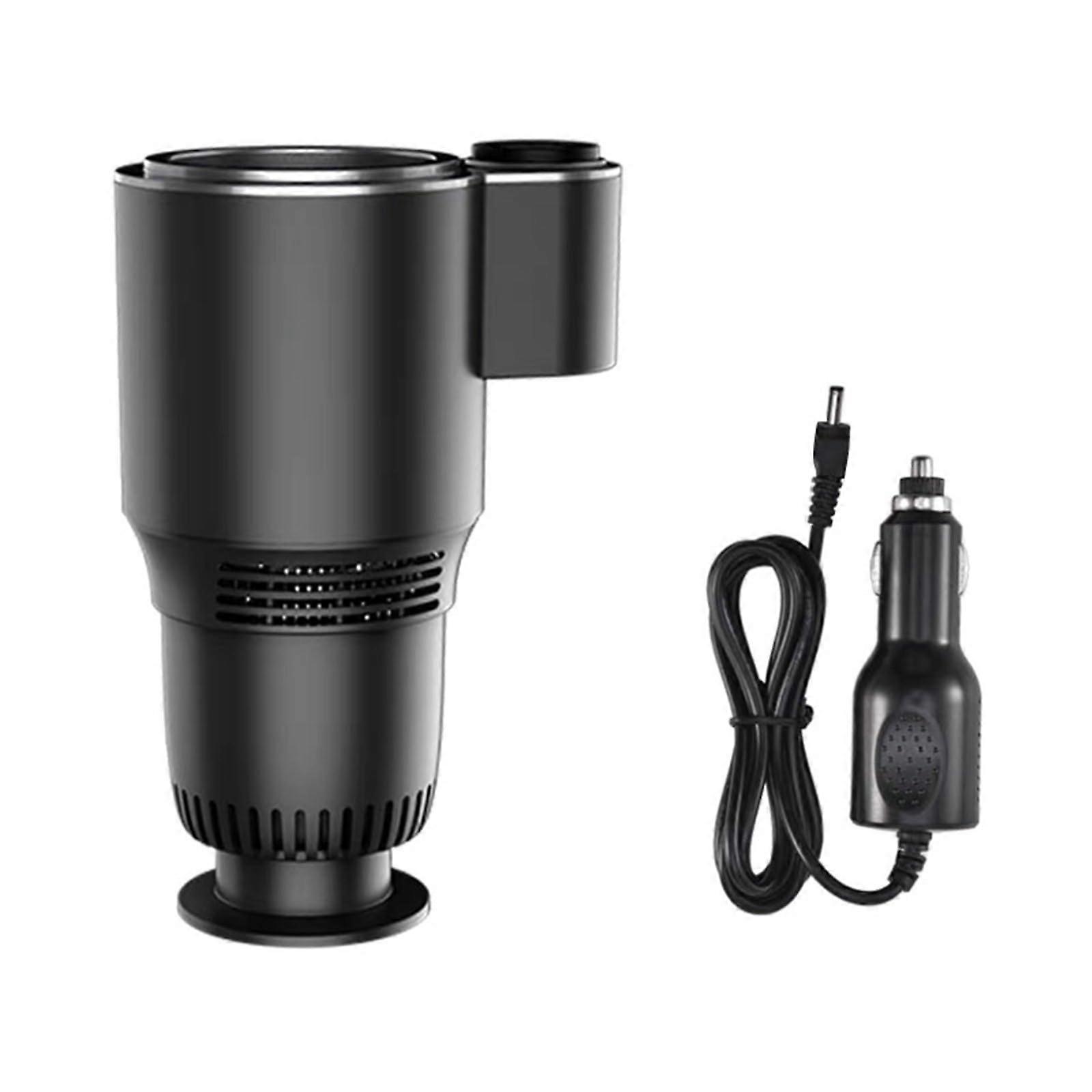 Digital Car Cup Warmer and Cooler Holder with Touch Control | Heated and Chilled Beverage Holder for Vehicles