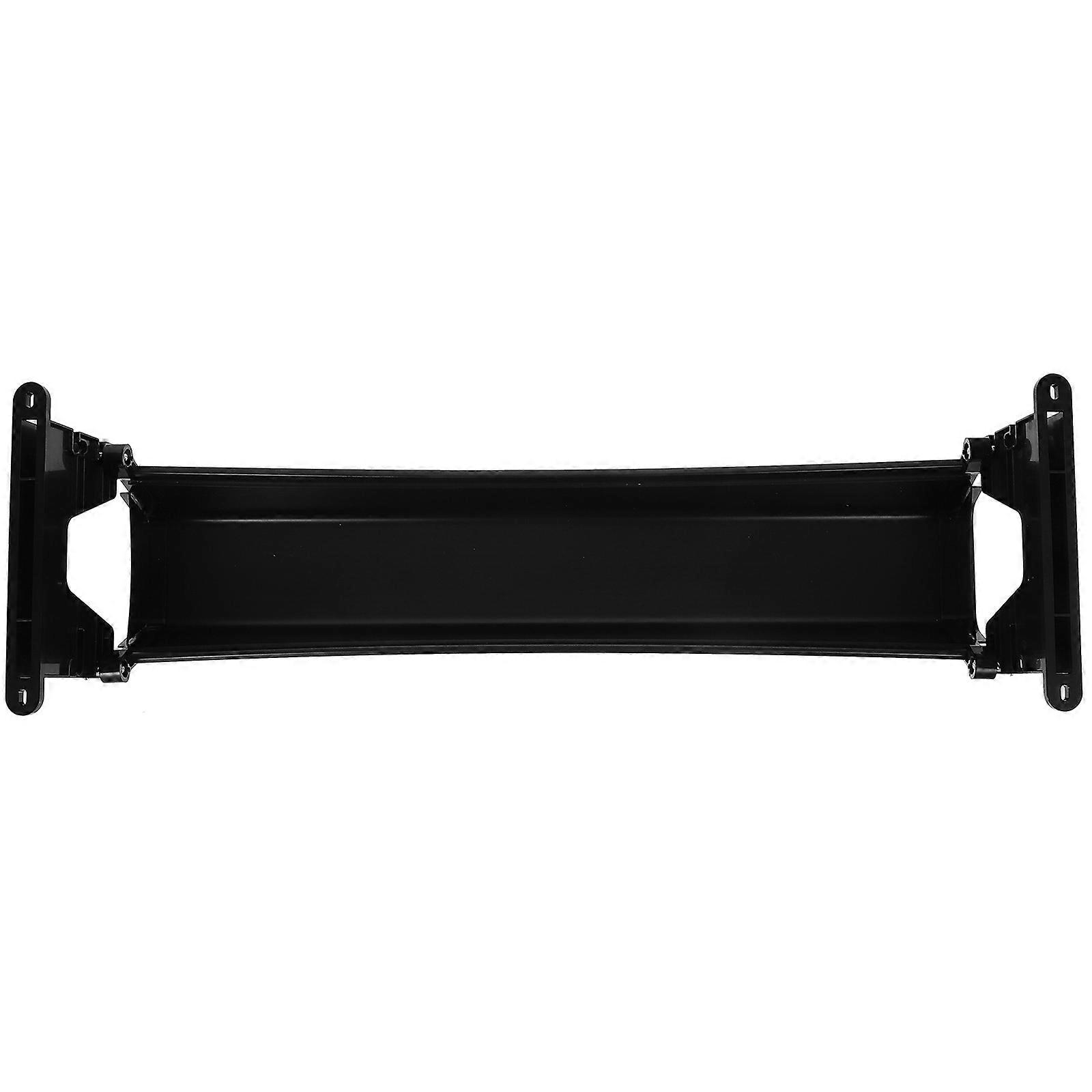 Wire Management For Desk Extension Shelf For Desk Cable Storage Under Desk Office TV Cabinet Black 50.00X9.80X7.00CM Durable 1Set