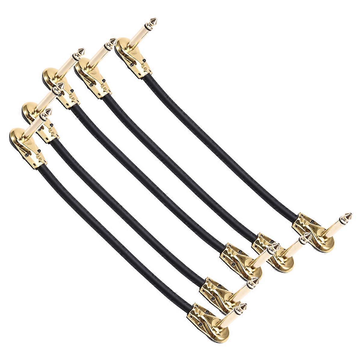 Guitar Line Effect Device Connects Wire Double Flat Head Anaerobic Audio Line Pedal Instrument Jack