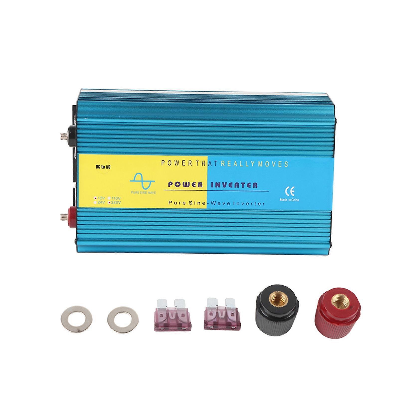 12V DC to AC converter for laptops 2000W pure sine wave