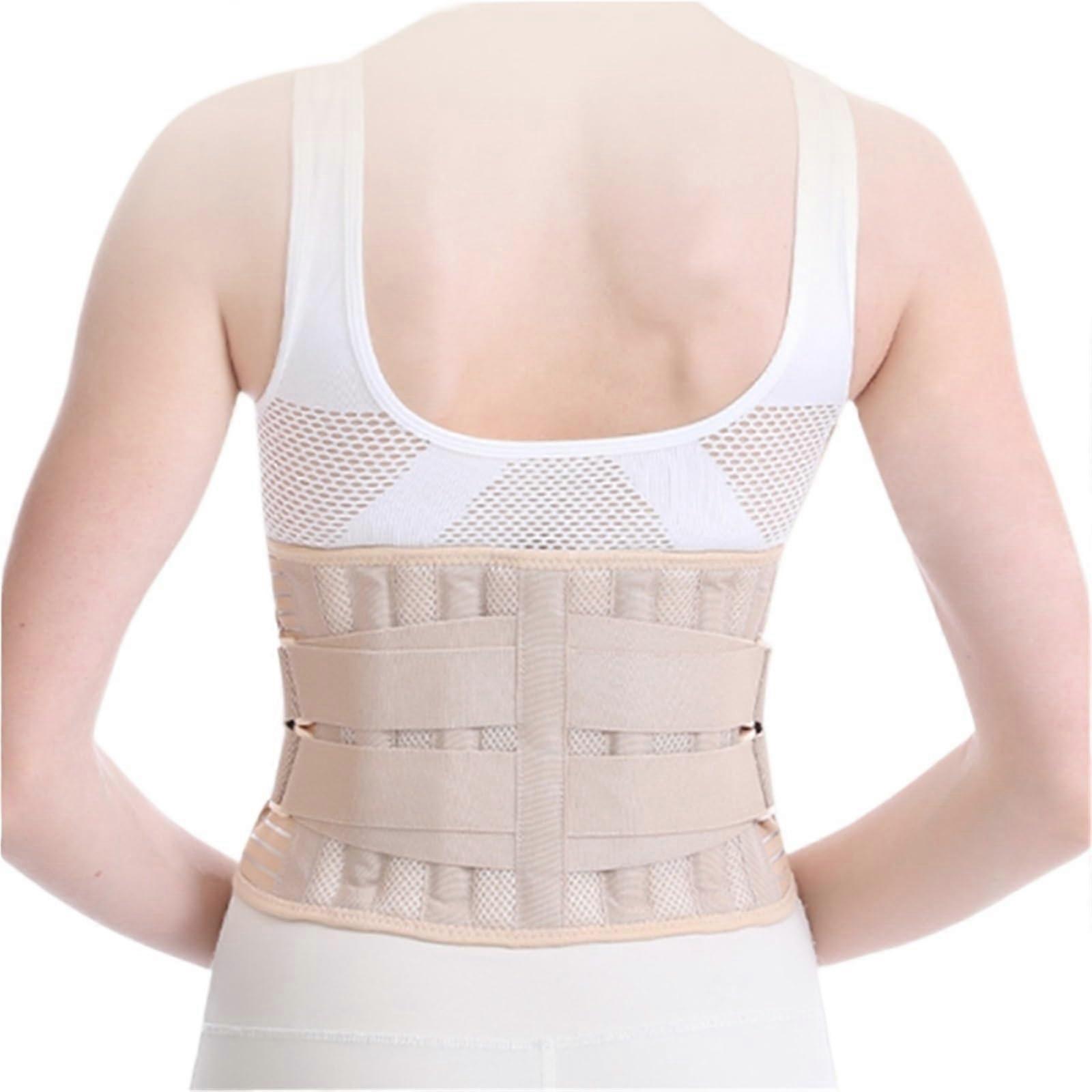 Back support belt for sports, back braces for men and women, adjustable back support with lumbar cushion, back brace, back belt (Aa, L) L Aa