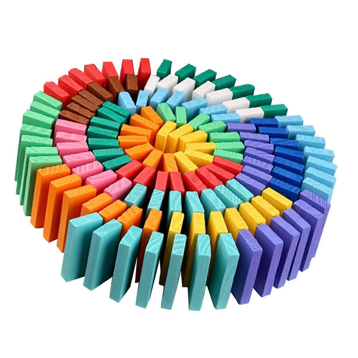 120-Piece Domino Blocks Educational Toy For Creative Intelligence Development, Parent-Child Interaction, Boys And Girls