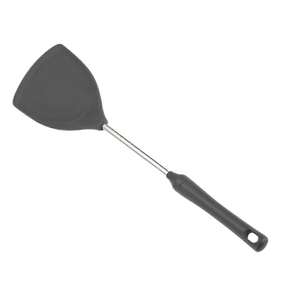 Silicone Cooking Spatula Nonstick Spatula Kitchen Spatula Cooking Easy To Clean Reusable 38X10CM Grey 1Set
