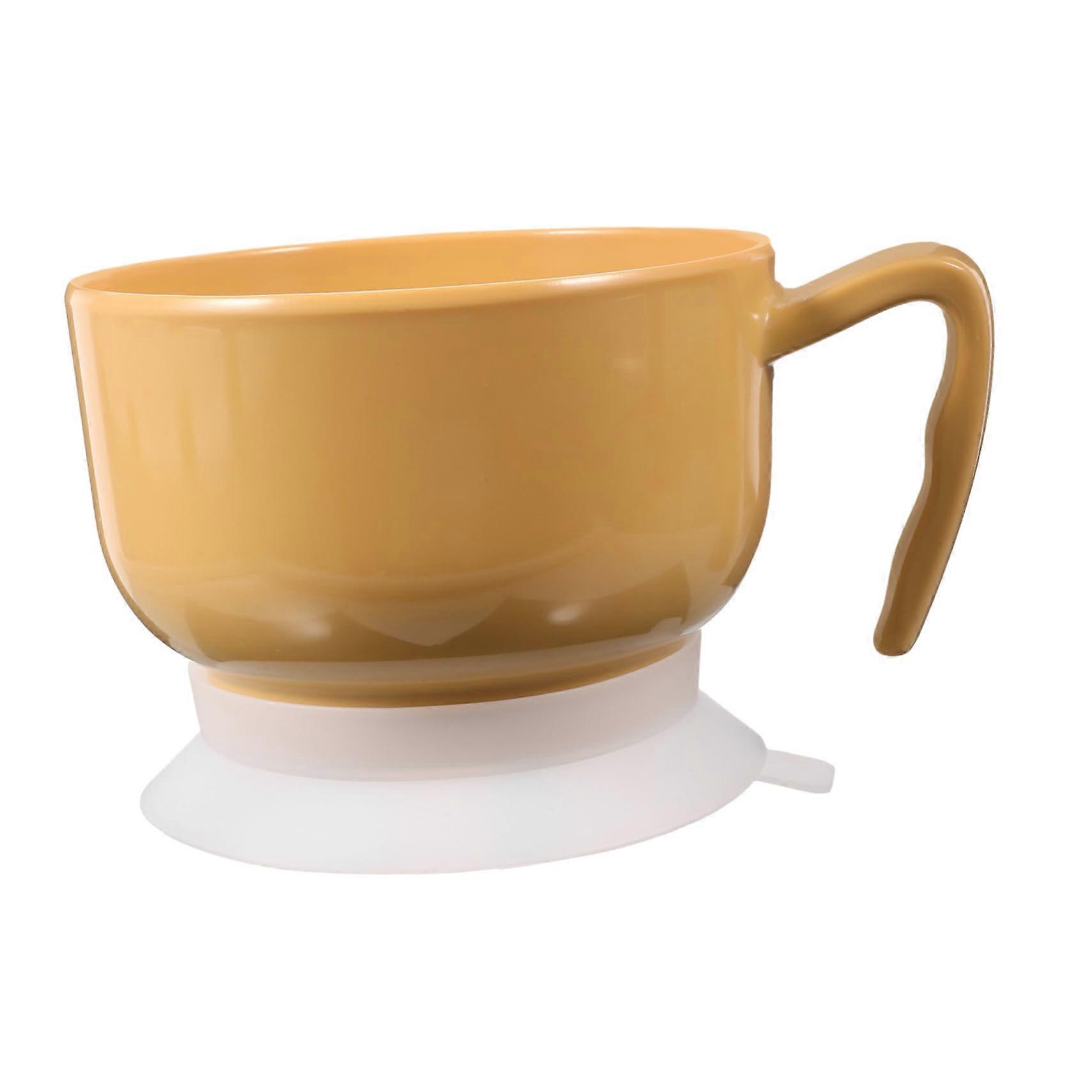 Leak-Proof Bowl for Seniors with Adaptive Self-Feeding, Suction Cup, Non-Slip Design, Practical Aid for Disabled Individuals