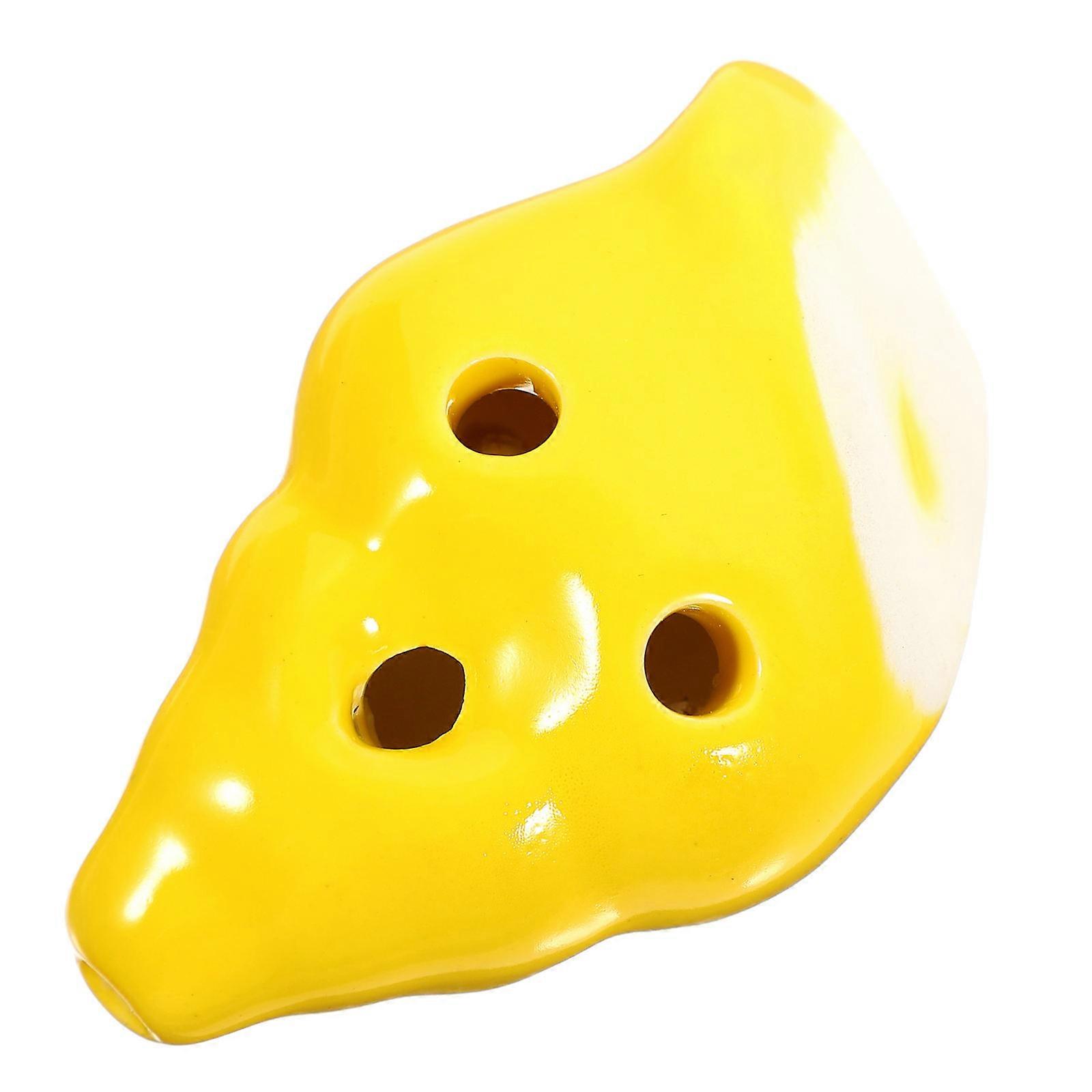 Compact Ceramic Ocarina – Unique Conch Design, Lightweight Wind Instrument for Beginners and Music Enthusiasts
