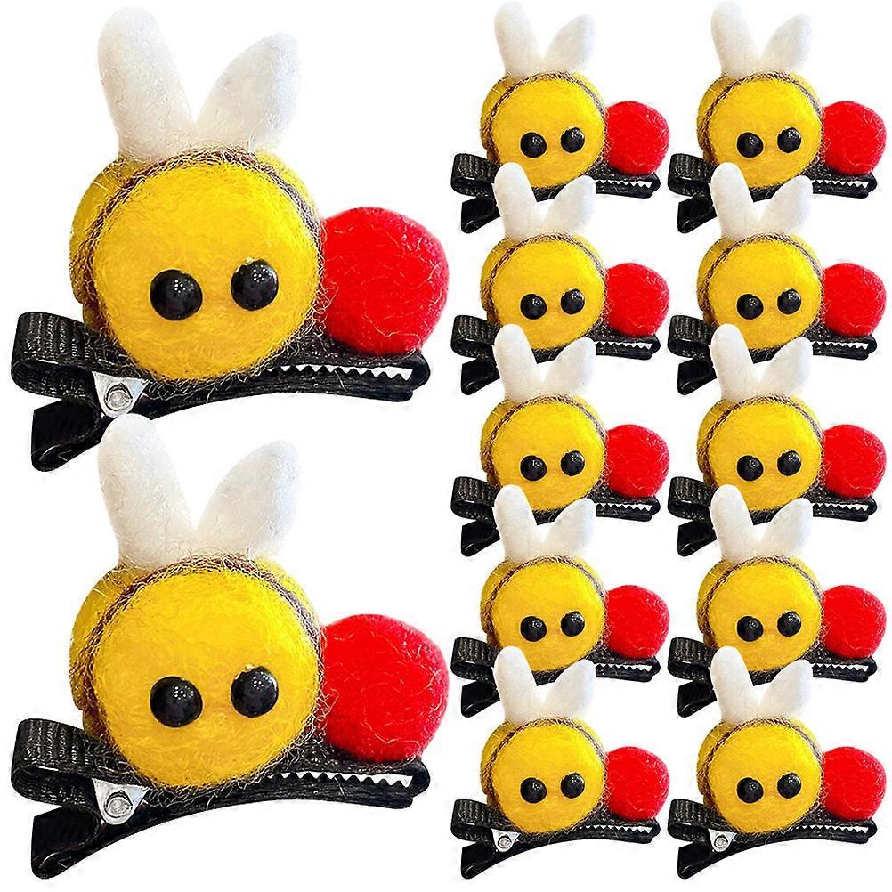 Kawaii Small Hair Barrettes Hold Hair Securely Daily Use 1.38X0.98X0.79In Simple Design 12Pcs