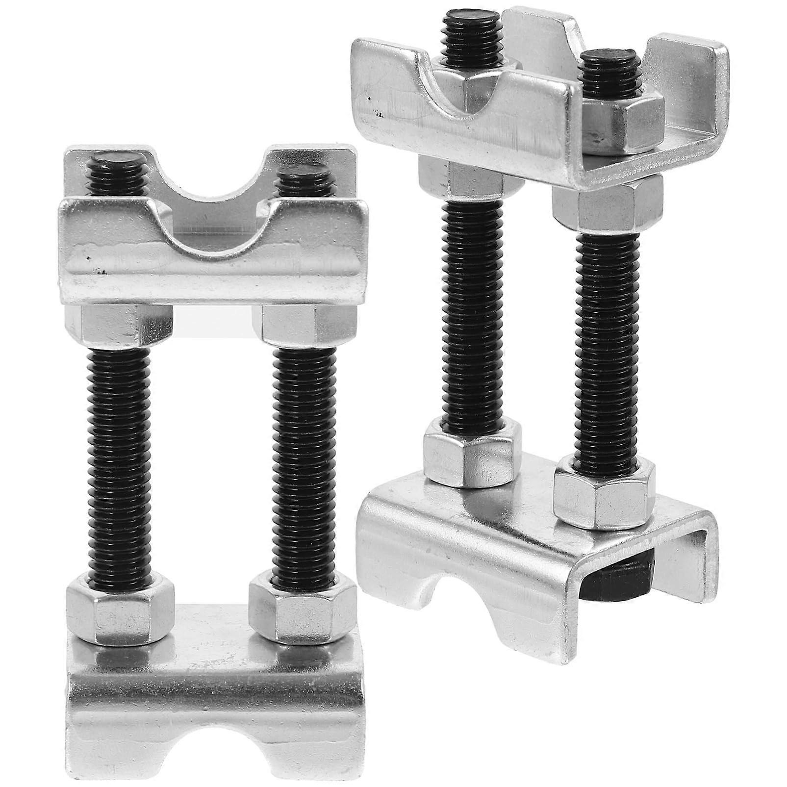 Strut Spring Compressor Tool, 1 Pair Lightweight Coil Spring Compressor, 2-Way Adjustable Spring Spacer for Easy Installation