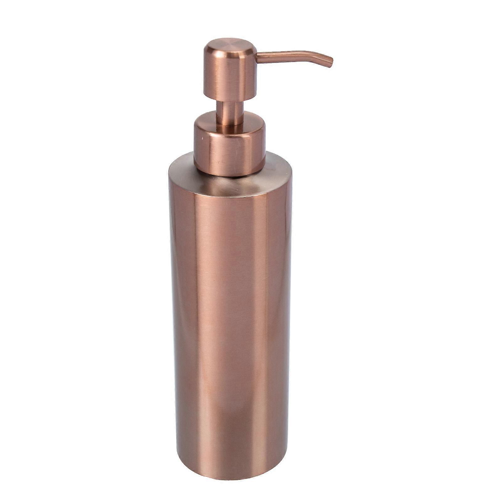 Golden Stainless Steel Lotion Dispenser Bottle for Home Portable Reusable 304 Travel Size