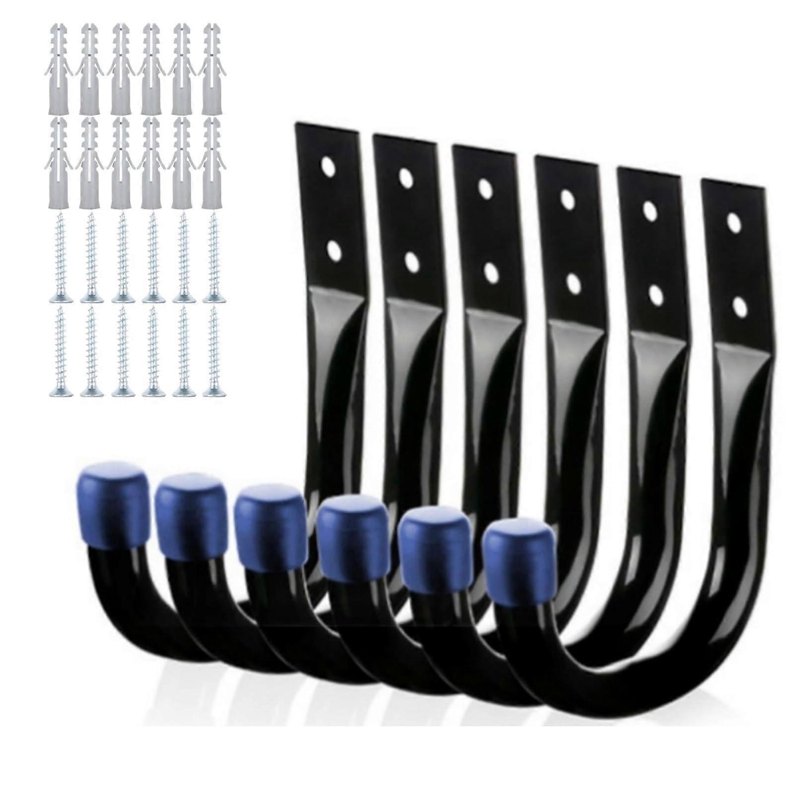 Bicycle wall hook, mountain bike wall mount, hook, bike storage, hanging holder, stand, wall bracket, bike holder blue