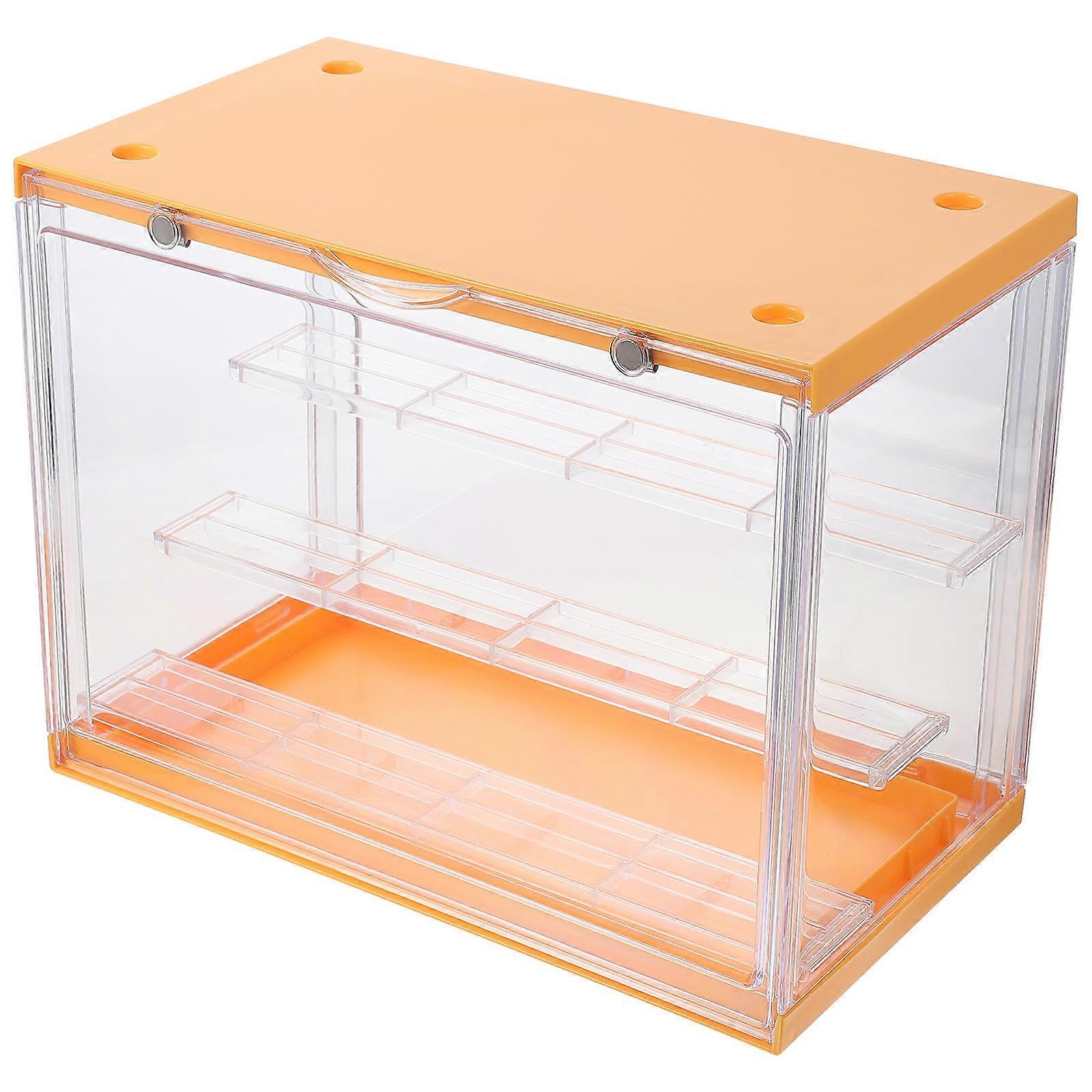 Compact Design Transparent Figure Storage Box For Home Decoration Suitable For General Consumers 1Pack