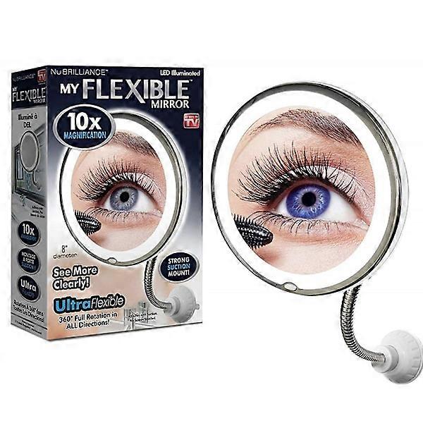 High Quality New Style Makeup Mirror with 10x Magnification, Suction Cup, 360 Degree Rotation