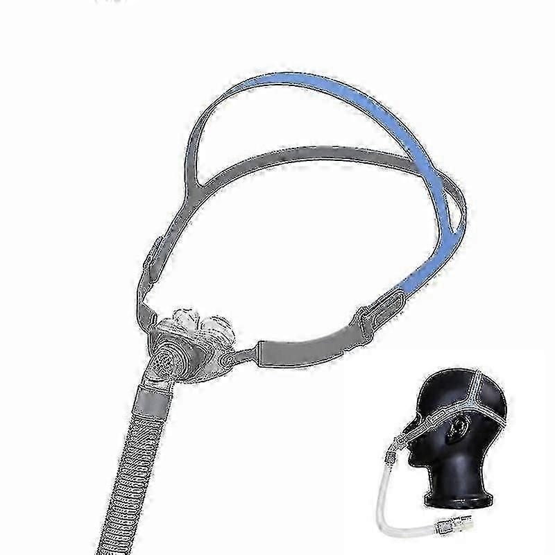 Bmc P2 כריות אף מסכת Cpap עם קליפים של חגורת כיסוי ראש לנחירות שינה ודום נשימה