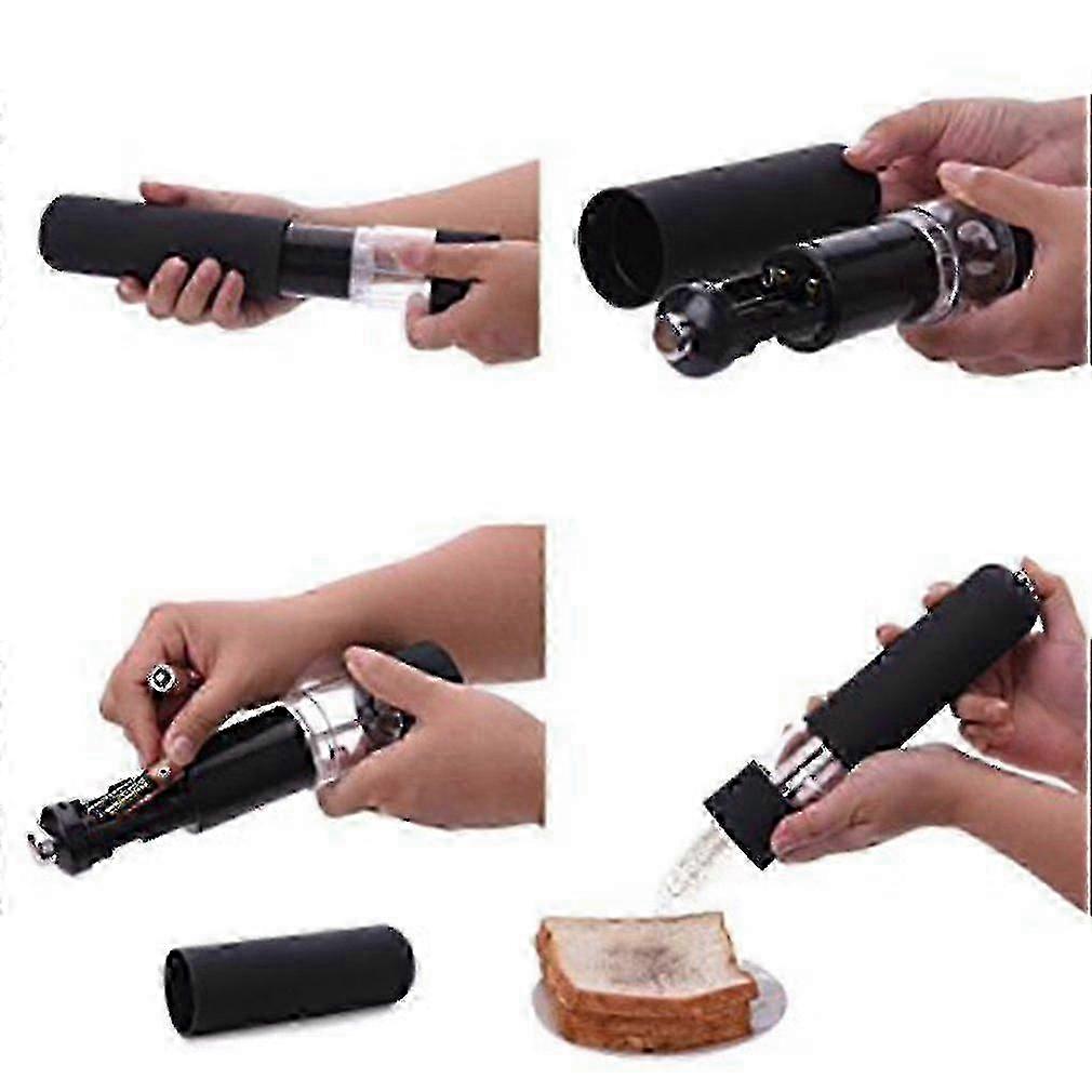 Electric Salt Pepper Grinder Ceramic Rotor Spice Mill