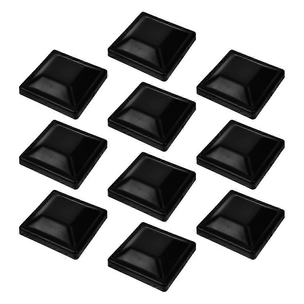 Square Post Caps Set – Durable Weatherproof Fence Topper Covers for Gate Protection Against Cracking