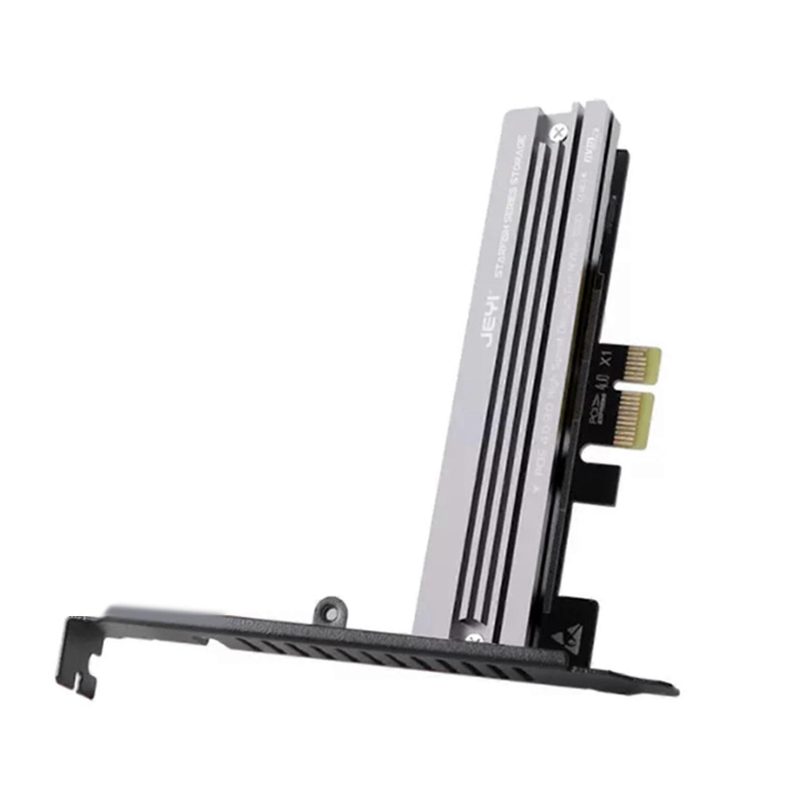 A Desktop PC PCI Express 4.0 Adapter Card, a M.2 NVME to PCIe Disk Expansion Card with a M Key Nvme Interface.