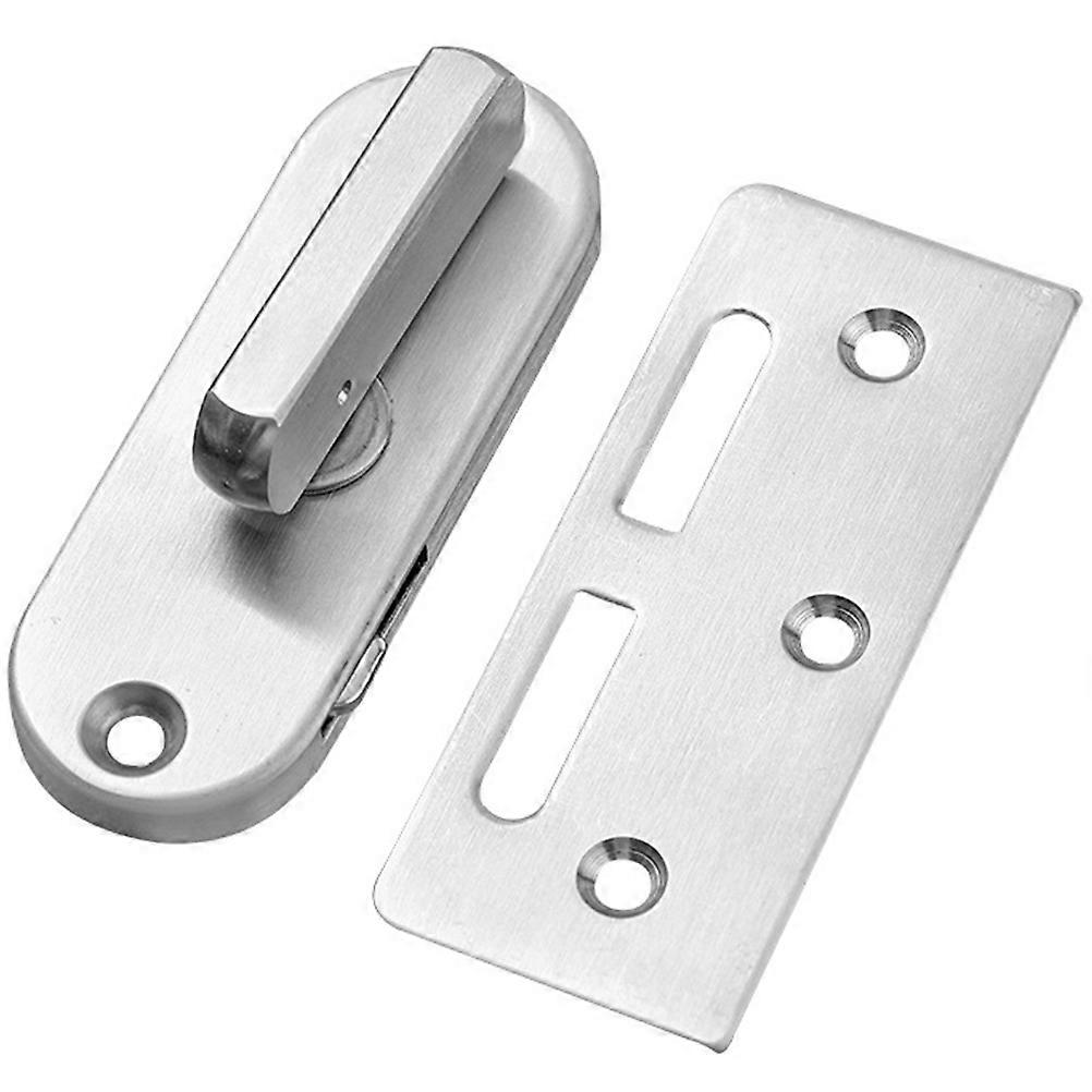 Stainless Steel Sliding Door Latch Lock for Indoor Privacy – Durable Countersink Bolt Hook Lock for Barn Doors – Easy Install Security Hardware,