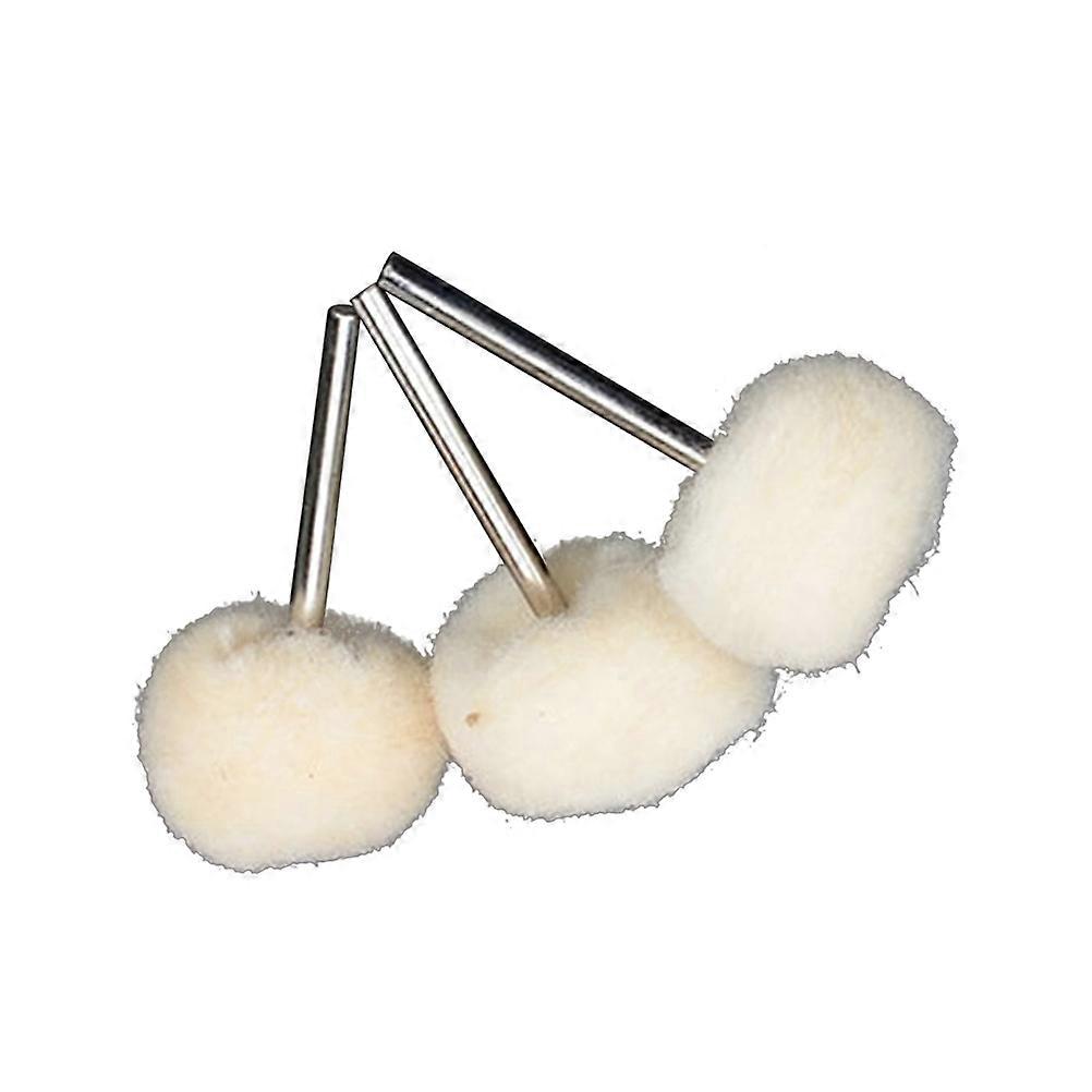 20 PCS Wool Polishing Wheel Rotary Tools for Jewelcrafting White