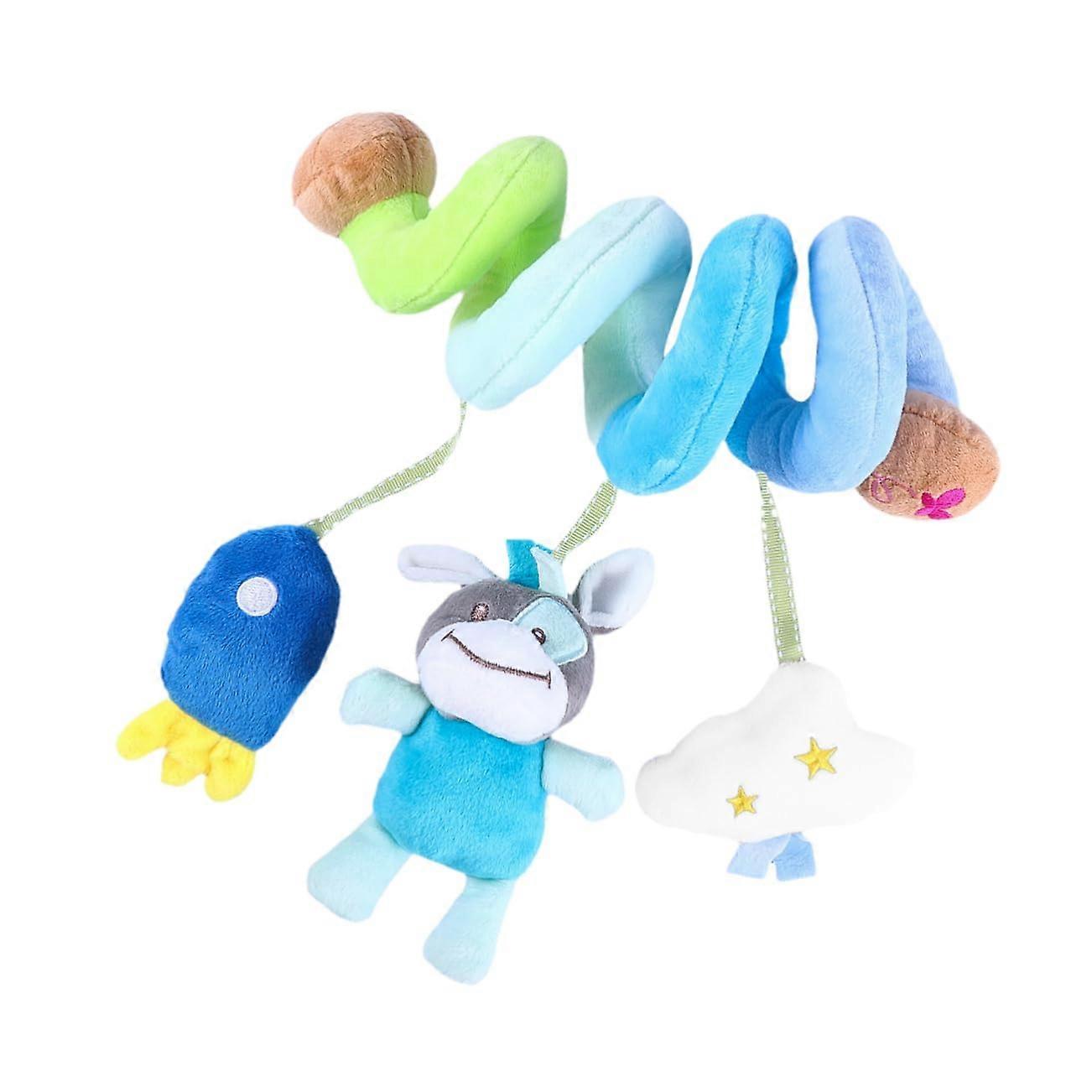 1 Piece Multifunctional Baby Crib Toy With Spiral Design Hanging Rattle For Stroller And Car Seat Compatible Crib