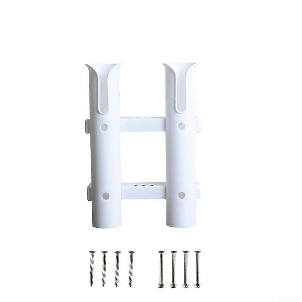 Fishing Rod Holder for Boats and Kayaks, Easy Installation, White, Robust Design for Convenient Storage