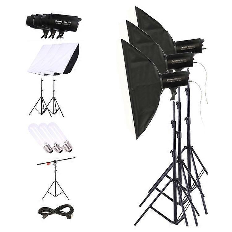 Photography Lighting Three Piece Set
