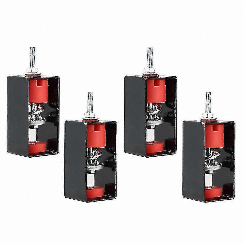 4-Pack Vibration Damping Ceiling Mounts, Spring Isolators for Soundproofing and Shock Absorption Solutions
