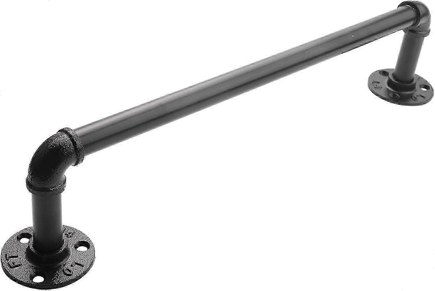 Industrial Vintage Metal Pipe Towel Holder Rack Bar Bathroom Accessories