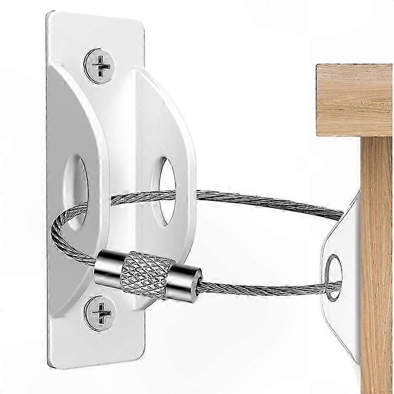 Heavy Duty Furniture Straps, 12-Pack Anti-Tip Anchors for Securing Large Items Up to 420 lbs