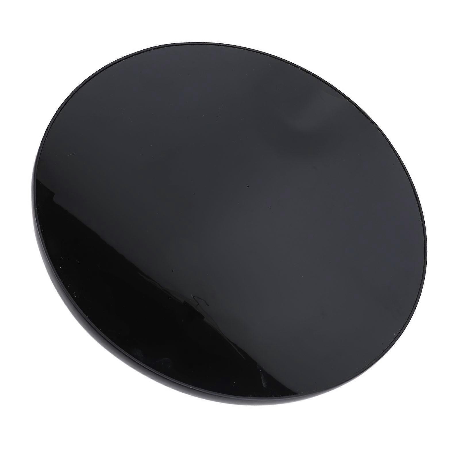 450mm Round Glossy Black Solid Wood Table Top with Screws