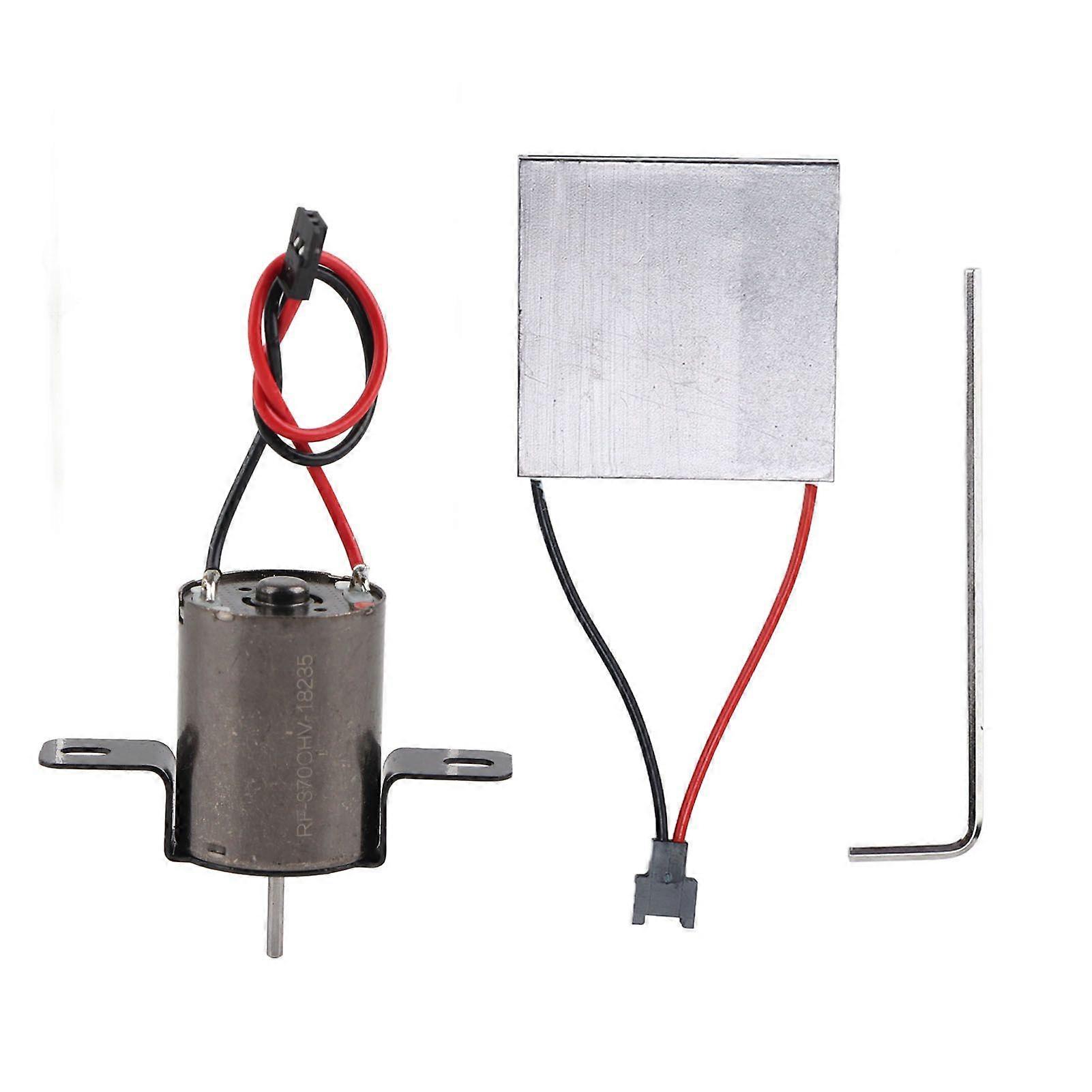 Universal Fireplace Fan Generator Sheet Motor Set Heat Powered Fan Accessory Part for Home Use