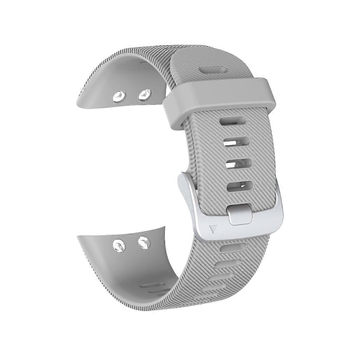 Silicone Smart Watch Replacement Strap for Garmin Forerunner 45 - Grey