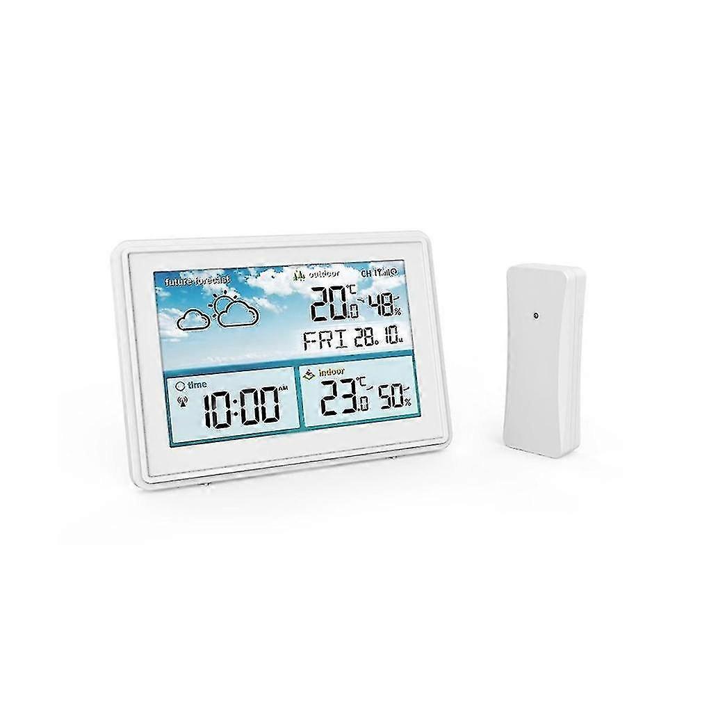 Wireless Digital Color Lcd Display Thermometer Hygrometer Forecast ...
