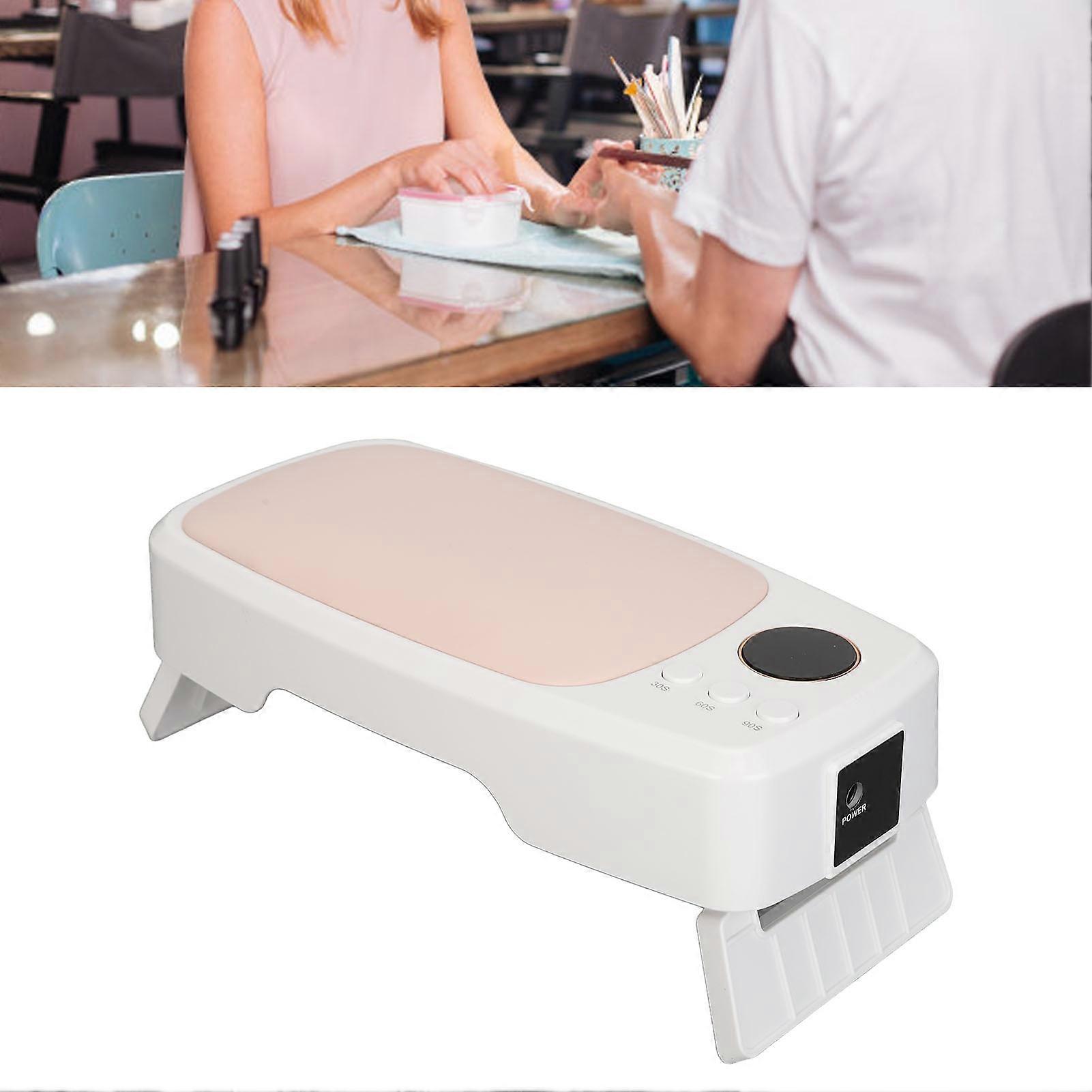 UV Nail Lamp 24PCS Light Chips Folding PU Padded Hand Pillow