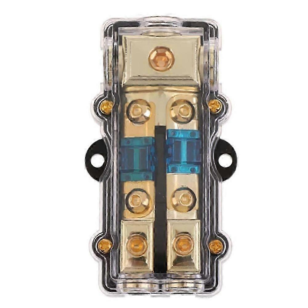 fuse holder 4 gauge to 8 gauge distribution block