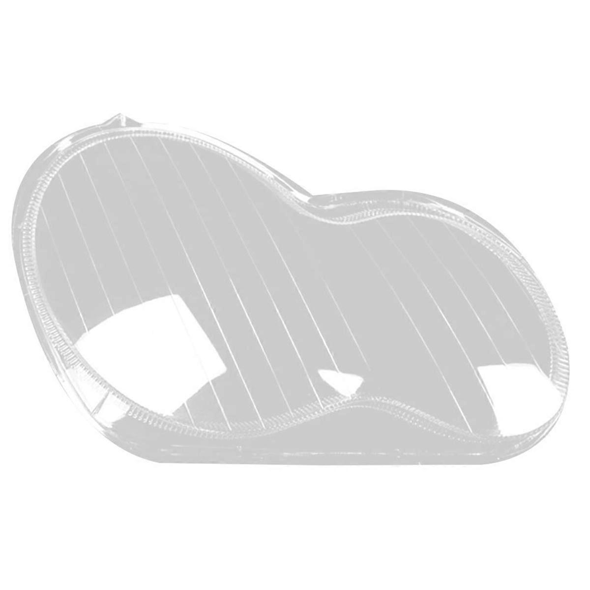 Car Front Headlight Cover Lampshades Lamp Shell Headlights Lens Cover for C Class W203 2004-2006 Right