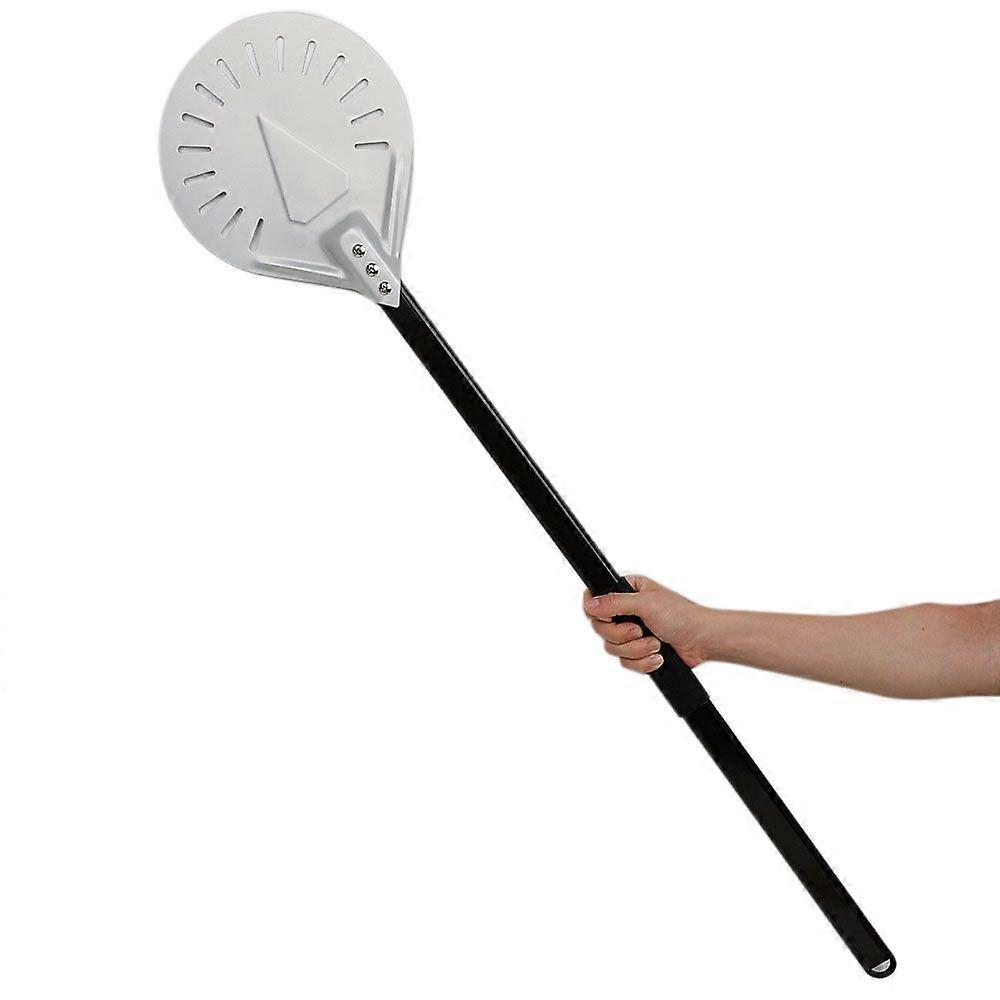 Long Handle 7 Inch Perforated Removable Pizza Turning Pizza Shovel Aluminum Pizza Paddle