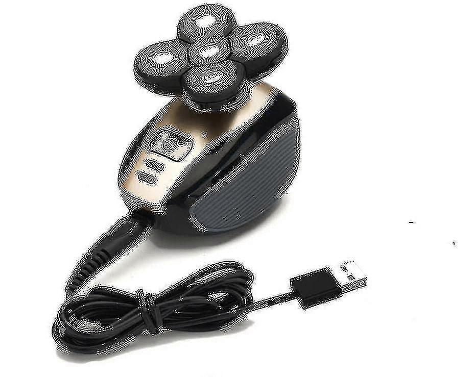 Machine à laver rechargeable à rasoir à 5 têtes