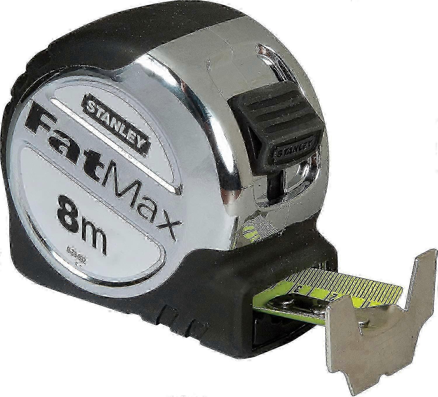 8m Tape Measure - Range - Shockproof Case - Tape Lock - 3 Rivet Multigrip Hook - Blade Armor Coating - Ultra Thick Tape - Mylar Coating