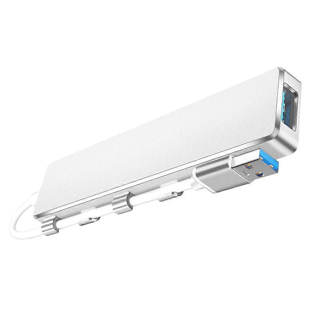 USB Hub 4 Ports Expansion Transfer Adapter for Laptop Computer Use 1Pcs