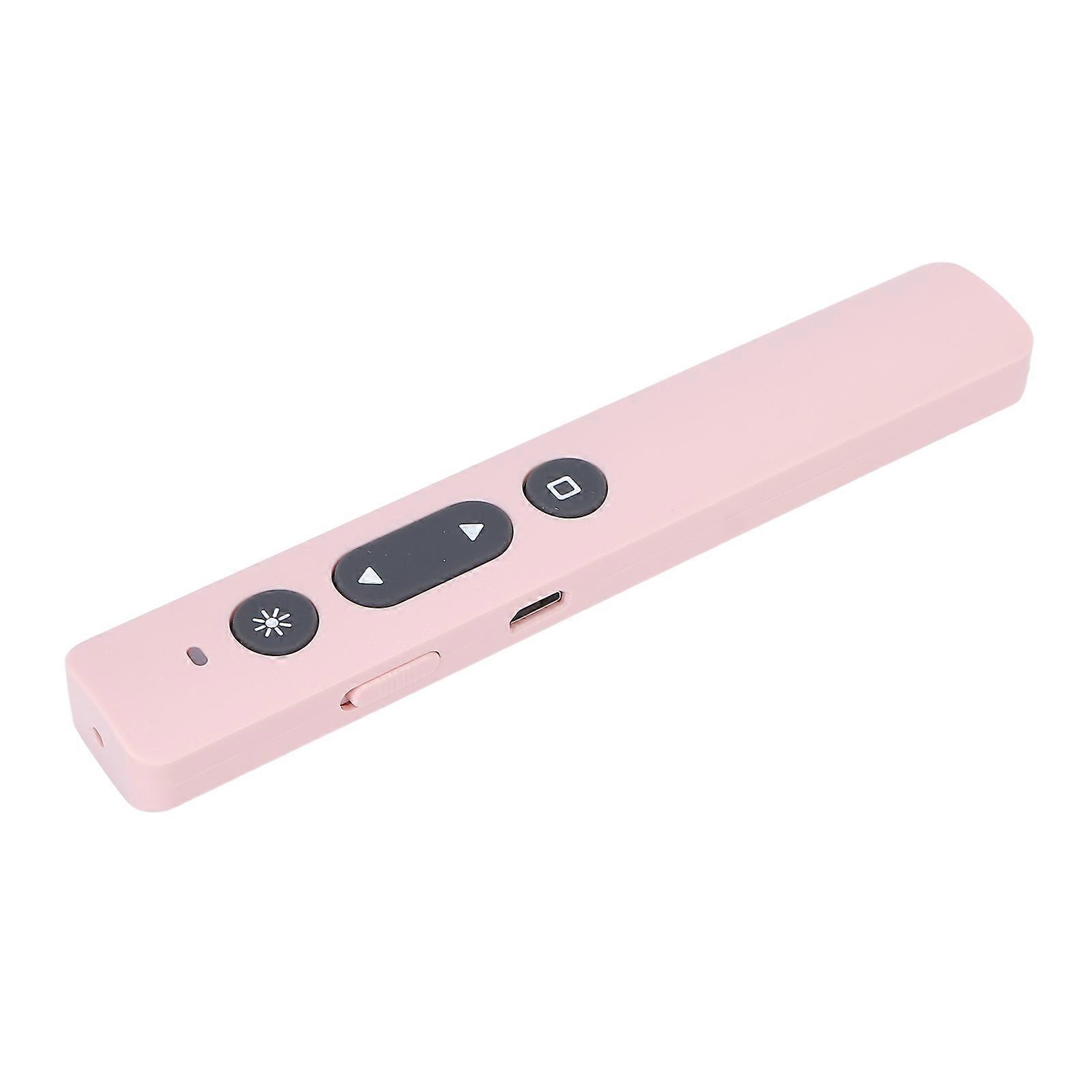 Rechargeable Wireless Presentation Clicker LZ-B1 Pink 200mAh Battery