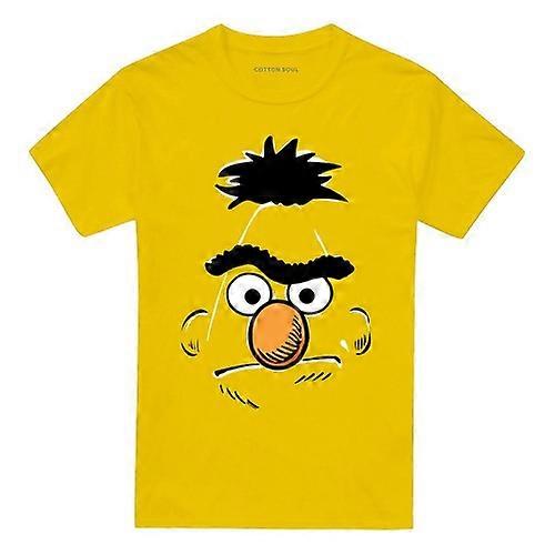 Sesame Street Unisex Adult Retro Bert Sketch T-Shirt