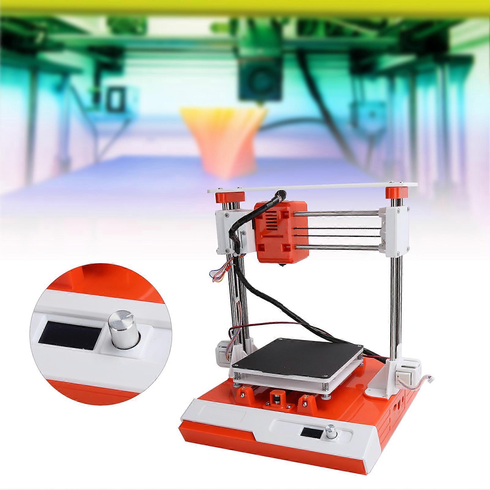 K2 Mini Stereo 3D Printer 100x100x100mm High Accuracy US Plug