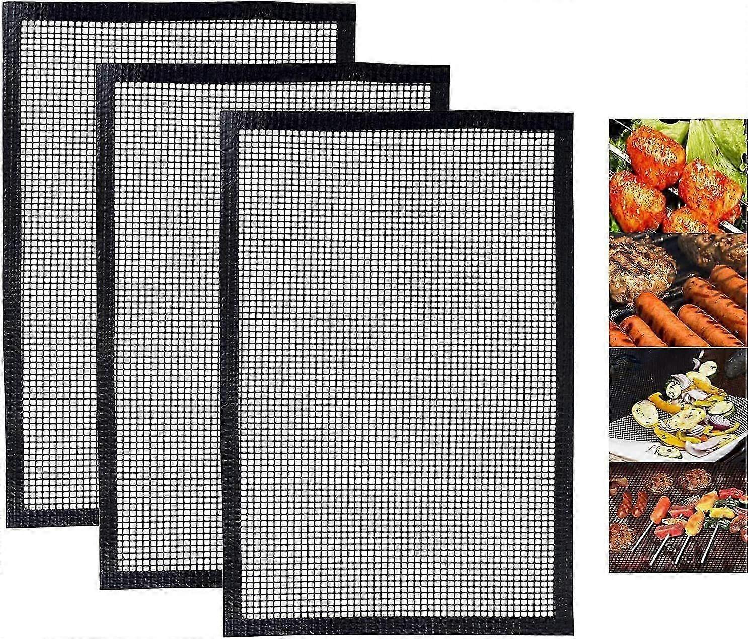 2025 Latest Model  Reusable Barbecue Grill Mat, Non-Stick Baking Mat for Barbecue or Yogurt Makers,