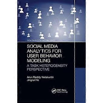 Social Media Analytics For User Behavior Modeling A Task Heterogeneity Perspecti - Arun Reddy Nelakurthi - Paperback - en Book