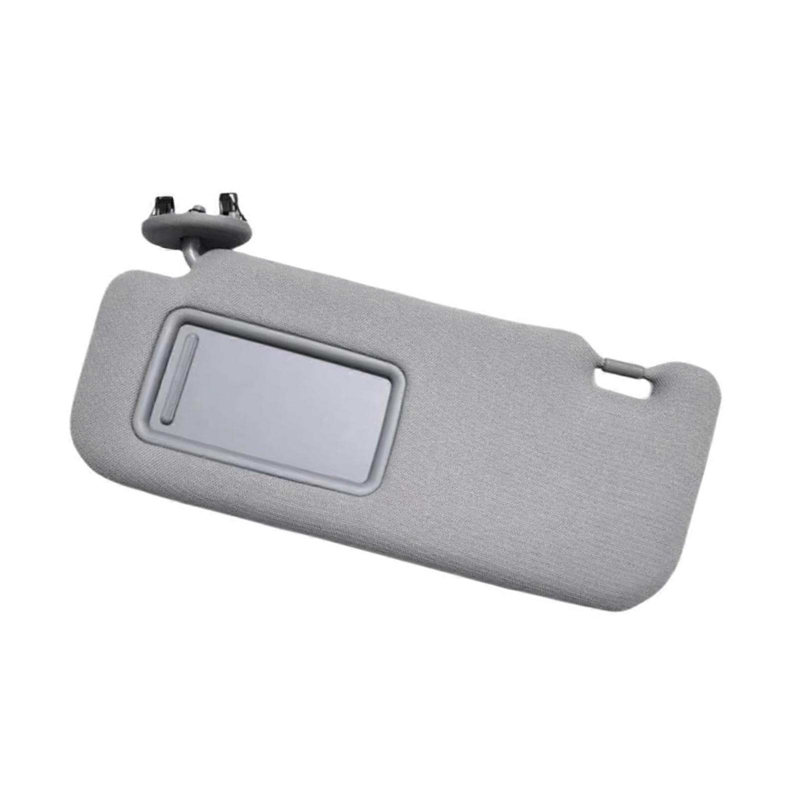 Driver Side Sunshade For Cars High Density Insulation Integrated Mirror LED Illumination Anti Scratch Easy Installation Multicolor