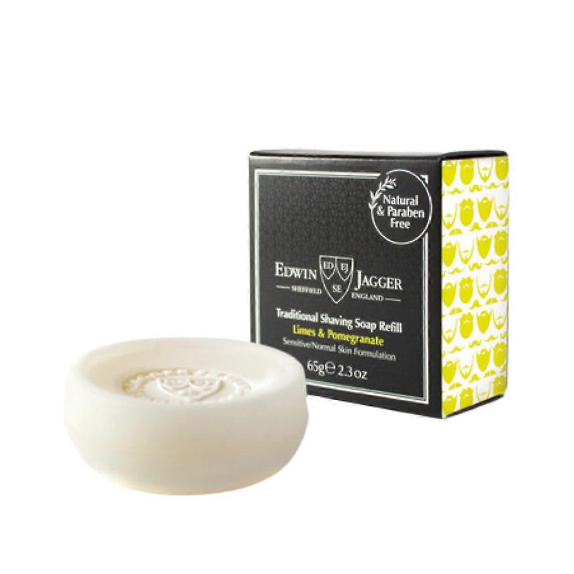 Traditionell Skäggtvål Refill Lime & Granatäpple