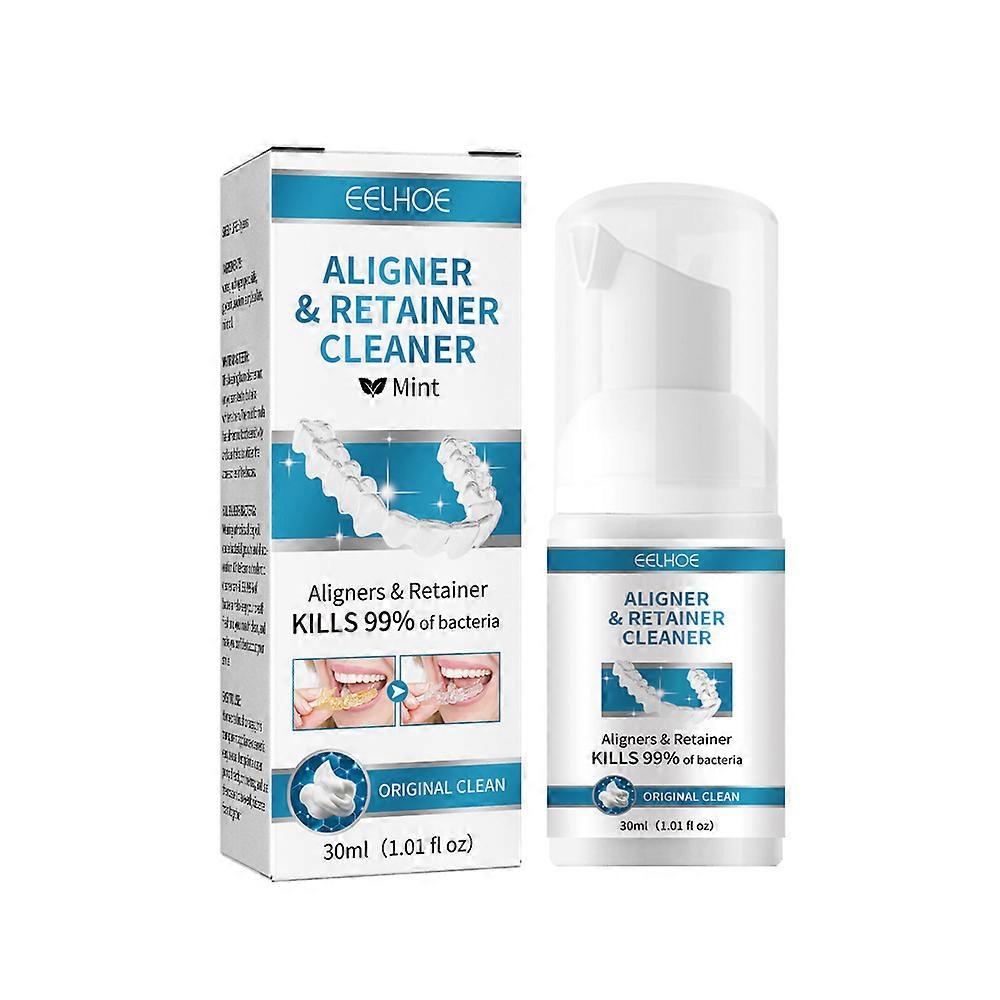 Denture-whitening Cleaner 360 Degree All Round Cleaning False Tooth Cleaning Agents For Invisaligns Aligners