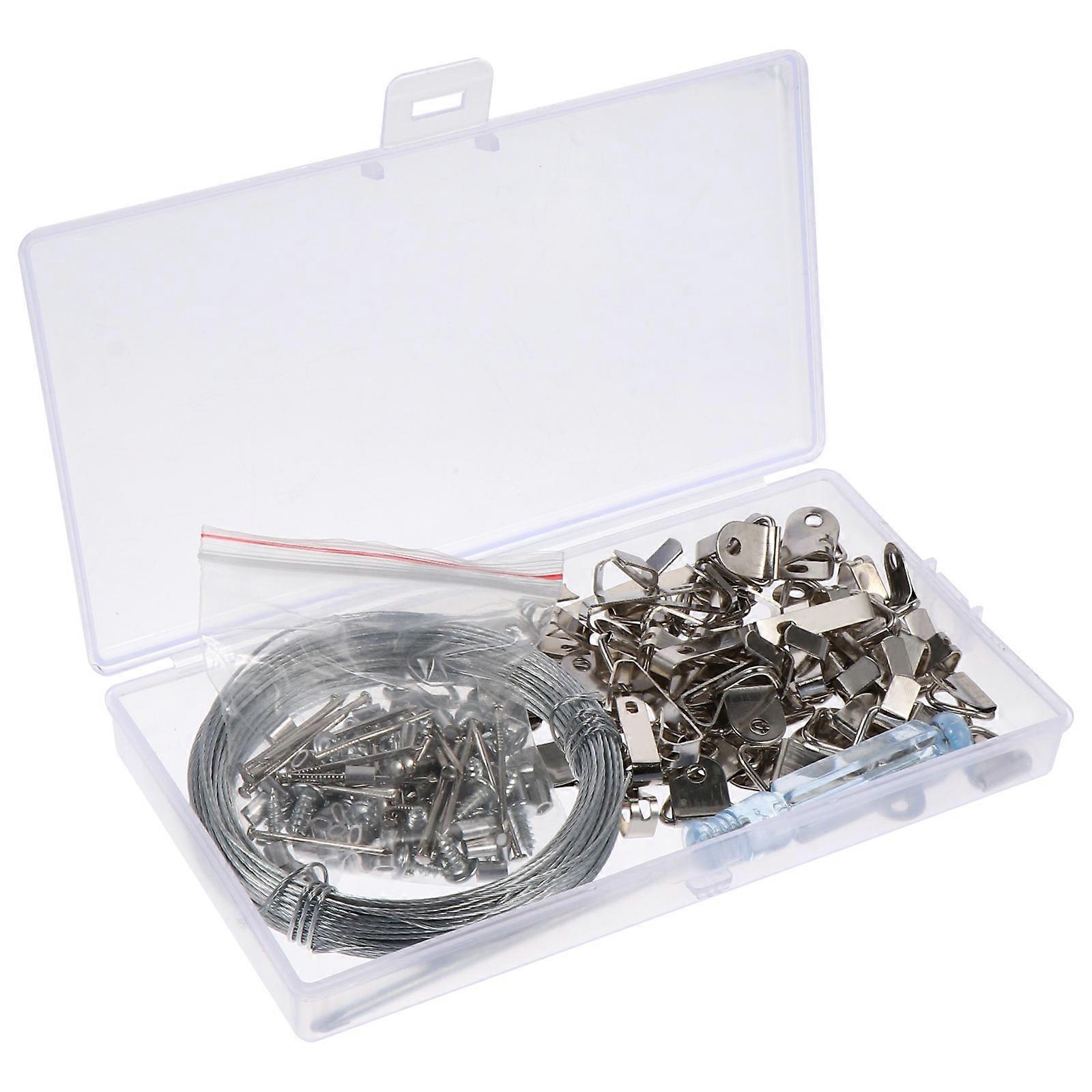 Picture Hanger Frame Hanging Kit Useful for Home Use 1 Box