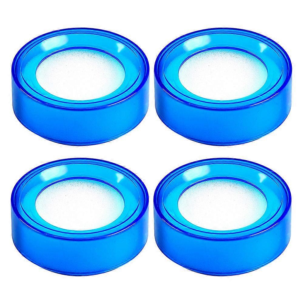 Moistener for Counting Money Featuring 4Pcs Plastic Sponge Cups for Office